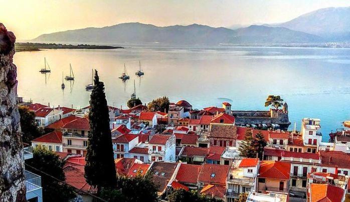 Sideroporta Castle Nafpaktos Guest House Exterior foto