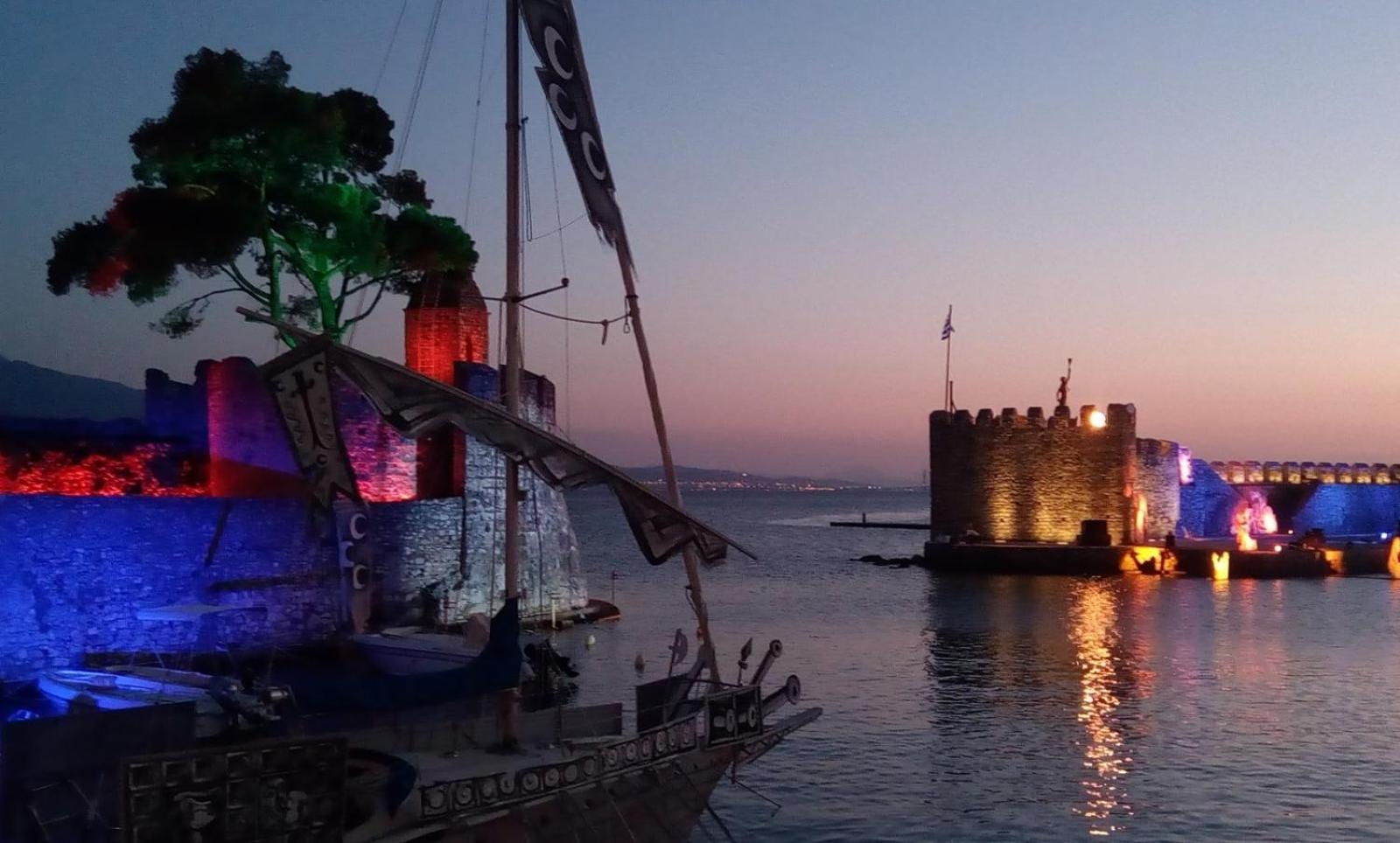 Sideroporta Castle Nafpaktos Guest House Exterior foto